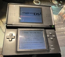 Nintendo DS Lite - Black - With Spongebob Truth or Square - Read Description