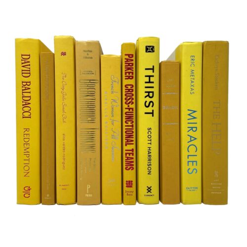 Modern Hardback Books | Decorative Books By Color | PRICE is per FOOT - Picture 56 of 71