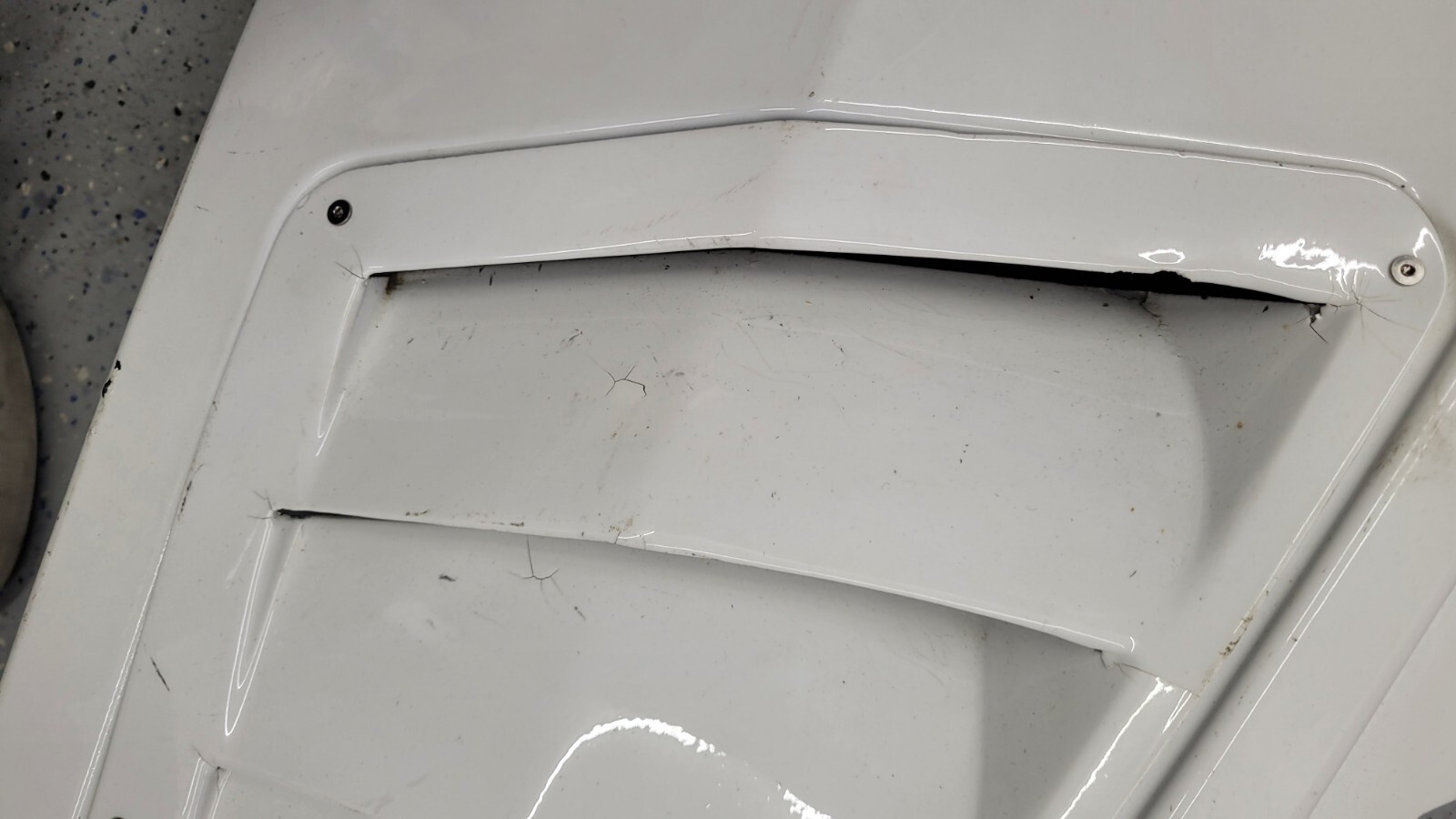 Lamborghini Huracan Super Trofeo Front Left driver Fender Wing 4TA898965 OEM