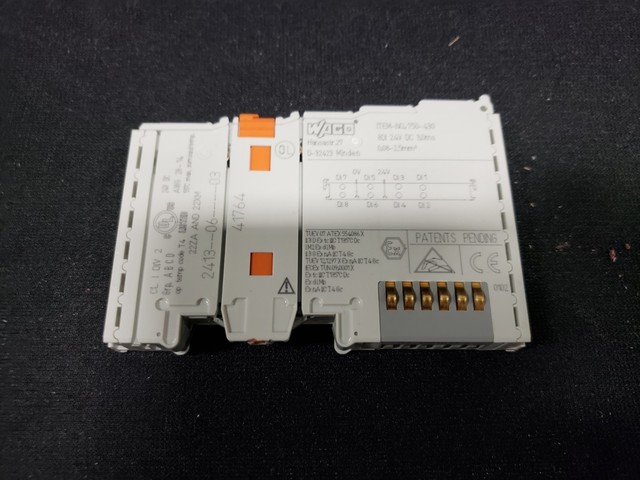 Wago 750-430 - 8-channel digital input; 24 VDC; 3 ms | eBay