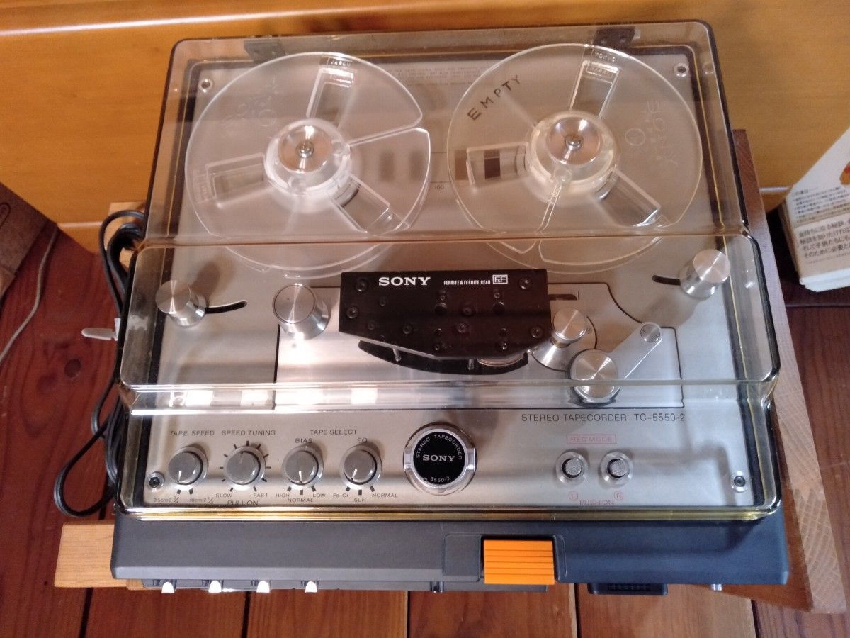 ソニーオープンデンスケ type1 tc-5550-2 オープンリールデッキ ソニーオープンデンスケ type1 tc-5550-2 オープンリールデッキ