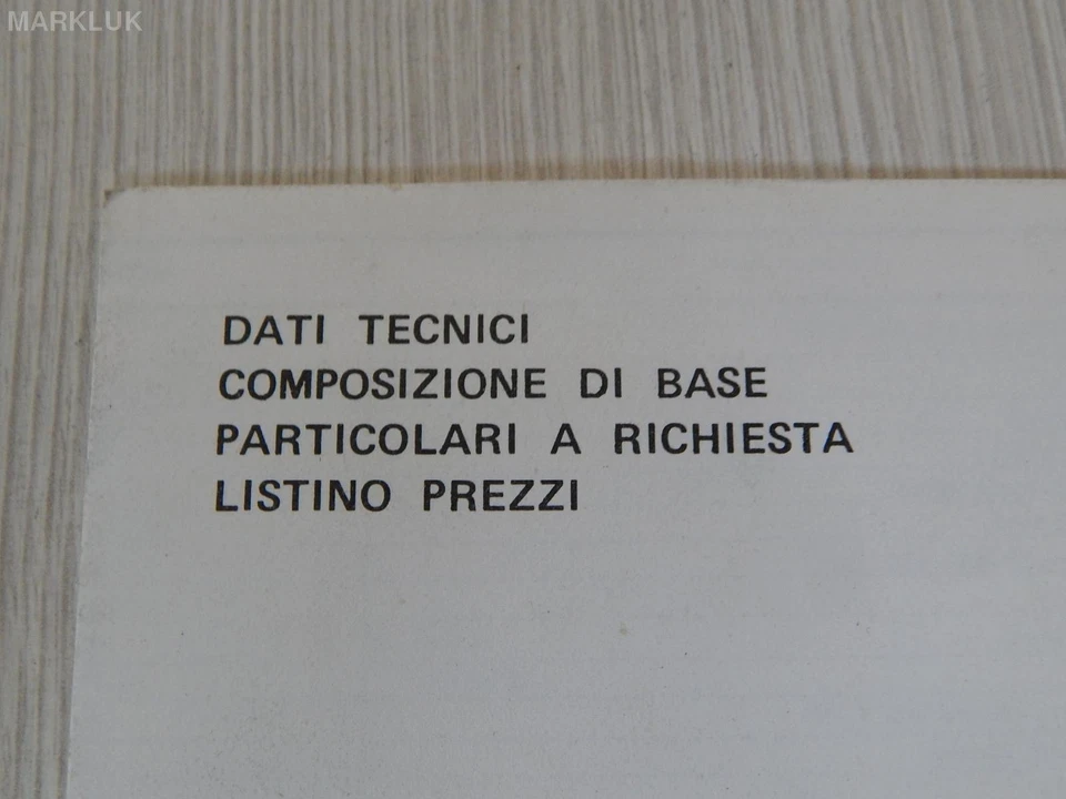 MANUALE BROCHURE LISTINO ORIGINALE 1969 FORD CAPRI 1700 2300 GT XLR 1300 ETC - Immagine 2 di 4