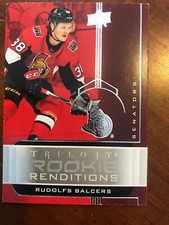 19-20 Trilogy Hockey Rookie Renditions RR-34 Rudolfs Balcers