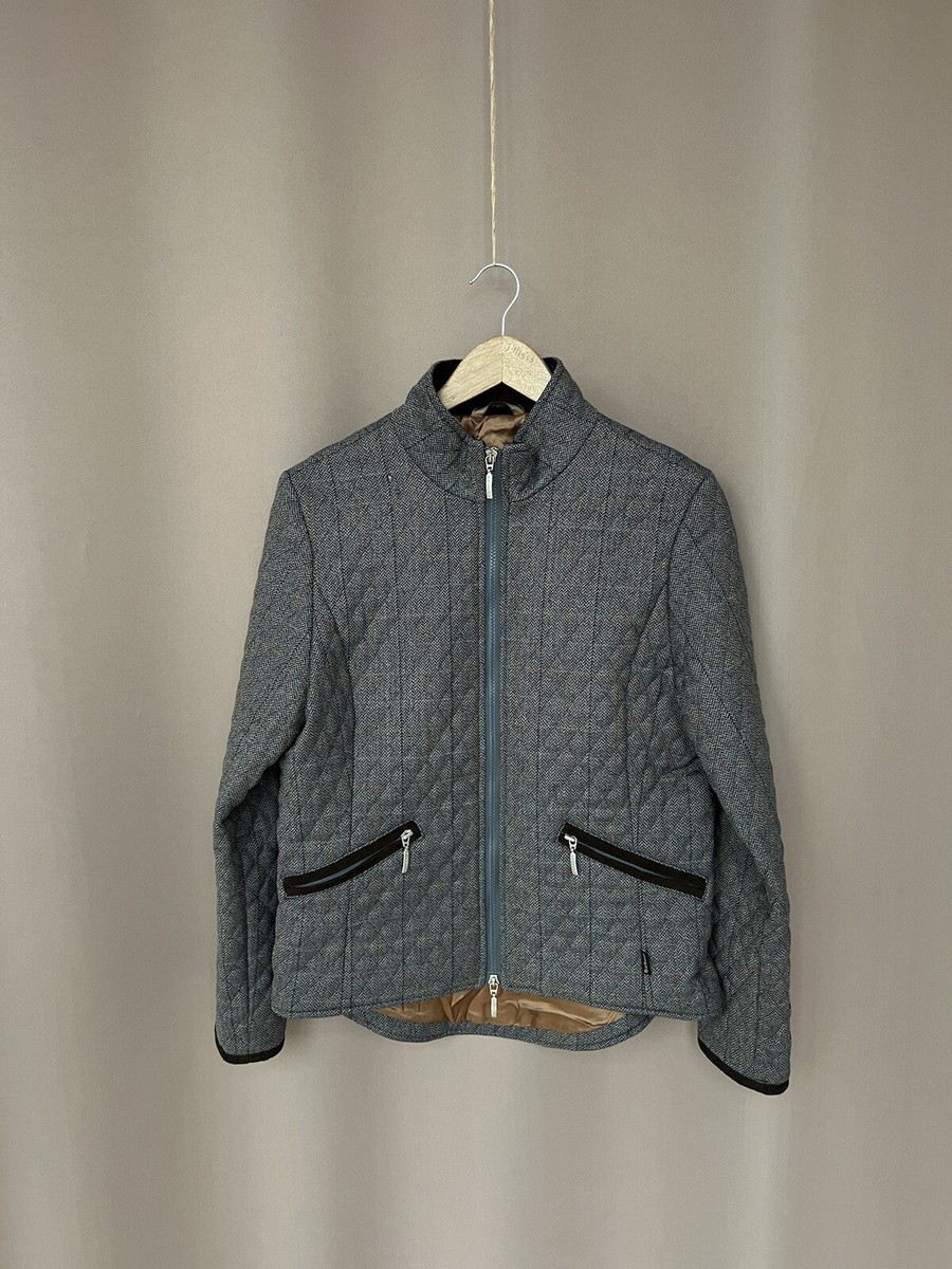 Barbour Clothing Barbour Wool Jacket Womens Silver Barbour