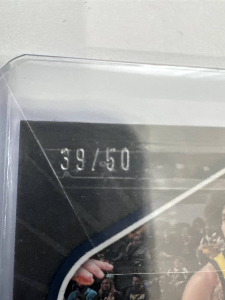 2021-22 Panini Obsidian Duane Washington Jr RC Orange Auto #D /50  - Image 3 of 3