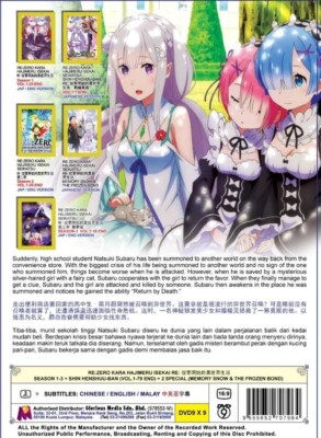 Re:Zero Starting Life In Another World Complete Boxset (Season 1-3