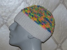 New Winter Chunky Knit Ski Vintage Beanie Hat Wool Very Colorful Casual New