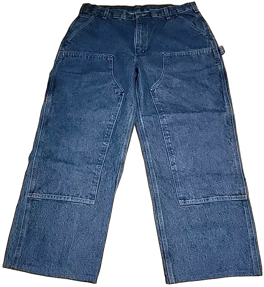 [雰囲気系] Carhartt デニム ダブルニー 38×30 ストリート B系 雰囲気系] Carhartt デニム ダブルニー 38×30 ストリート B系