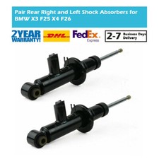 Rear Left Right Shock Absorbers EDC For BMW X3 F25 X4 F26 2014-2018 37126799911