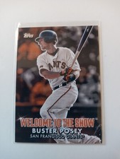 2022 Topps Buster Posey Welcome To The Show #WTTS-3 Baseball MLB Giants