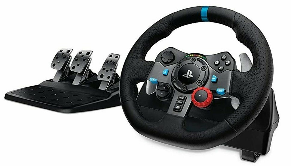 VOLANTE DE CARRERAS Y PEDALES LOGITECH G29 DRIVING FORCE PS4 PS3 Y