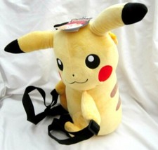 Pokemon Pikachu 18" Plush Backpack Back Pack Tote Bag by Nintendo-New with Tags2