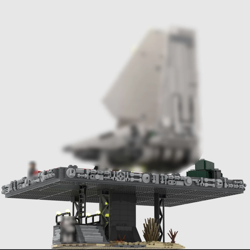 MOC-110113 Landport on Tatooine para 75094 Kit de construcción Juguetes de construcción 1345 piezas Foto 2 de 2