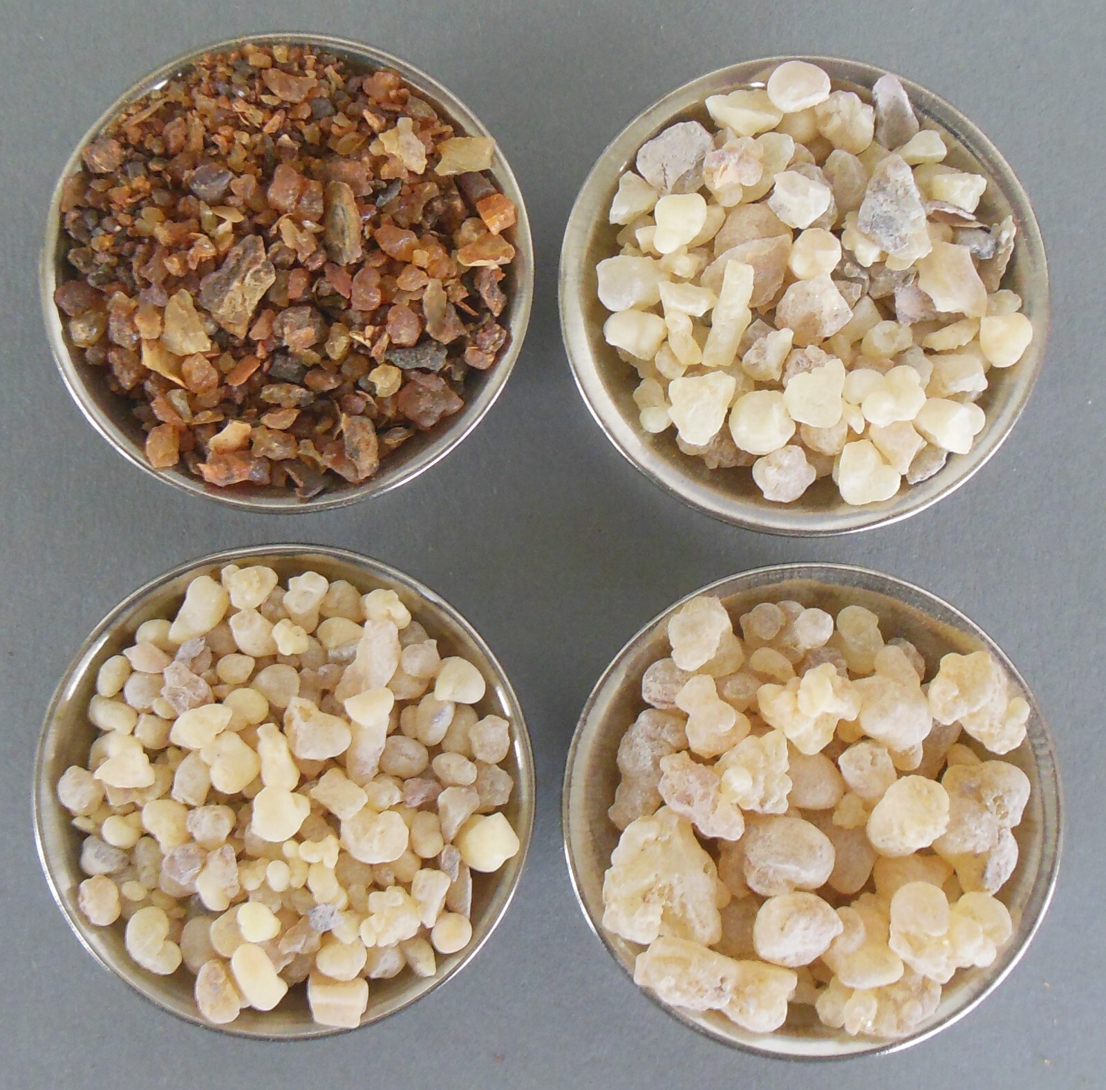 (238€/kg) Weihrauch Oman Eritrea Myrrhe Aden Harze 4 x 10g Tüte SET Räucherharz