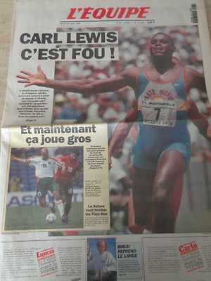   Das Team 13.06.1996 - Olympiade - Carl Lewis - Olympische Spiele Atlanta