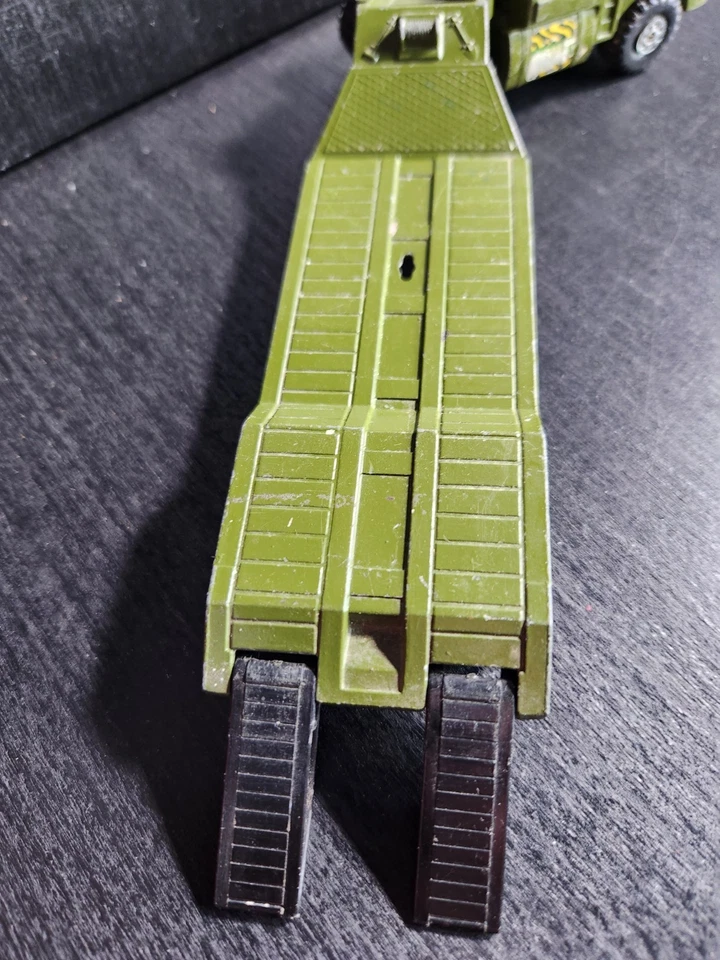 MATCHBOX BATTLE KINGS TANQUE TRANSPORTADOR K106 EJÉRCITO MILITAR 1974 ORIGINAL Foto 3 de 4