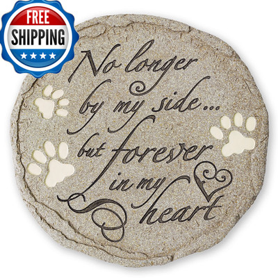 Orchid Valley Cat Or Dog Grave Marker Or Garden Memorial Stone. No Longer By My