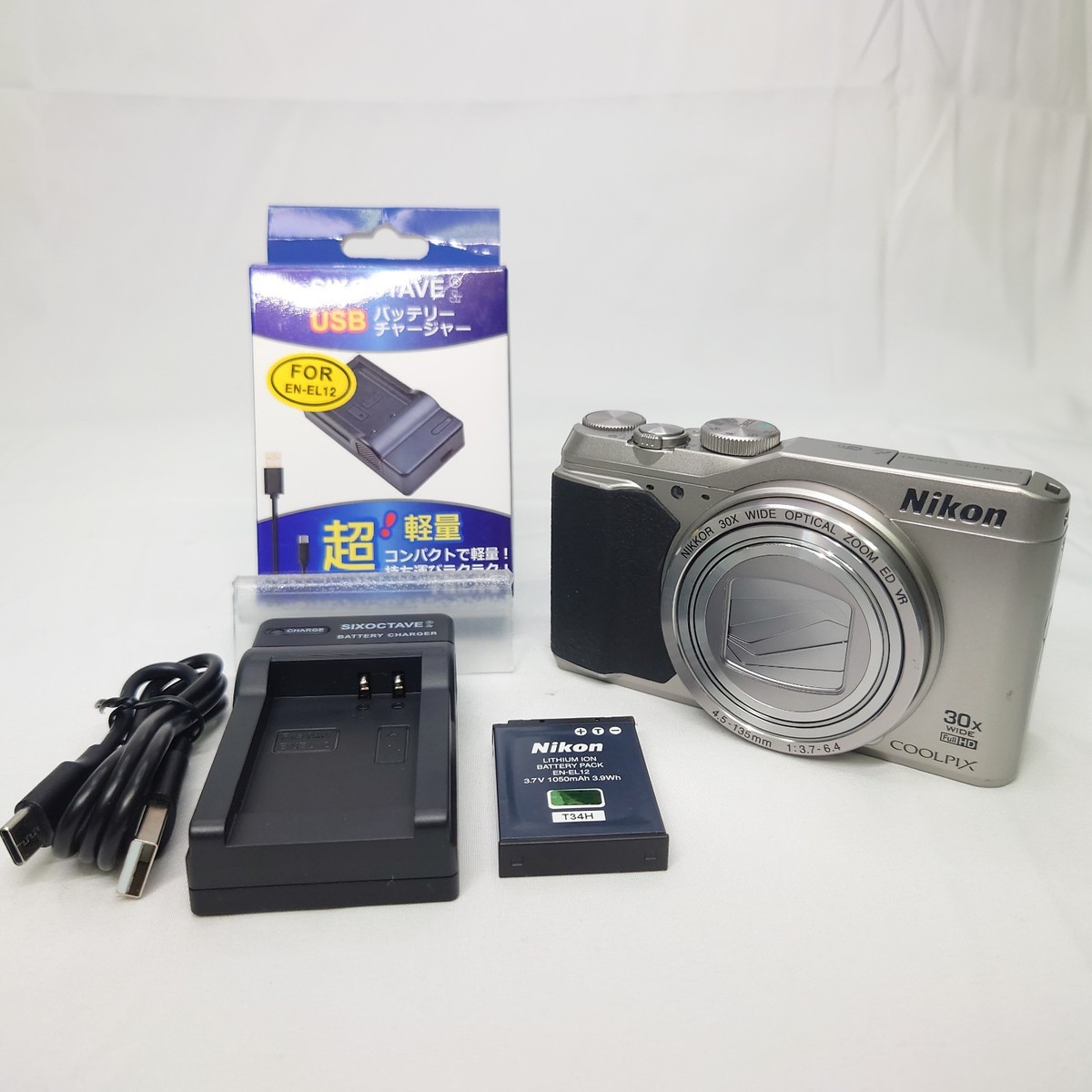NIKON クールピクスS9900 シルバー ジャンク品 Nikon COOLPIX S9900