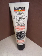 LubriMatic Motor Assembly White Grease for engine rebuilding Electrical Connecti