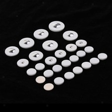 Set of 28 Bb Clarinet Keypads Wind Woodwind Accessories