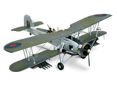 Royal Navy Fairey Swordfish Mk.II Aircraft Model Kit 1/48 Scale Tamiya