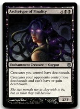 MTG Archetype of Finality U Born of the Gods 58 LP