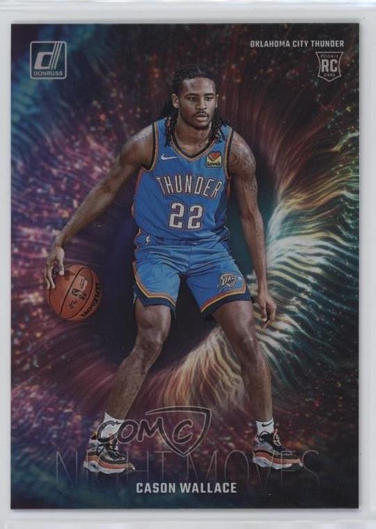 2023-24 Panini Donruss Night Moves Cason Wallace #20 10qe