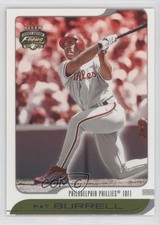 2002 Fleer Focus Jersey Edition Pat Burrell #53 2i9