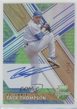 2019 Panini Elite Extra Edition Aspirations Tie-Dye 8/10 Zack Thompson Auto 0nr3