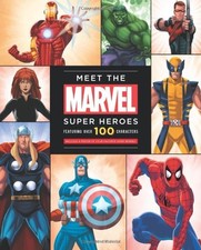 MEET THE MARVEL SUPER HEROES: INCLUDES A POSTER OF YOUR By Scott Peterson *NEW*