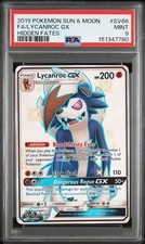 2019 Pokemon SM Hidden Fates Lycanroc GX #SV66/SV94 PSA 9 MINT on eBay