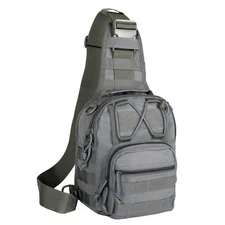 YAKEDA Tactical EDC Backpack Military Sling Backpack Shoulder Bag for Travel,...