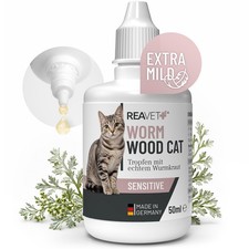 REAVET Wurm-Kraut Tropfen für Katzen   Auch ...