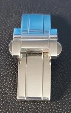 SB5: Genuine Gucci 9mm Stainless Deployant Clasp | Butterfly Buckle 164.7905.0S