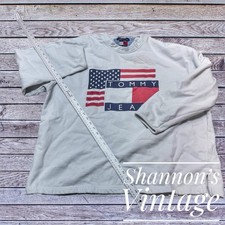 Tommy Hilfiger VNTG 90s made in USA sz XL Tommy Jeans Crewneck Sweatshirt A47