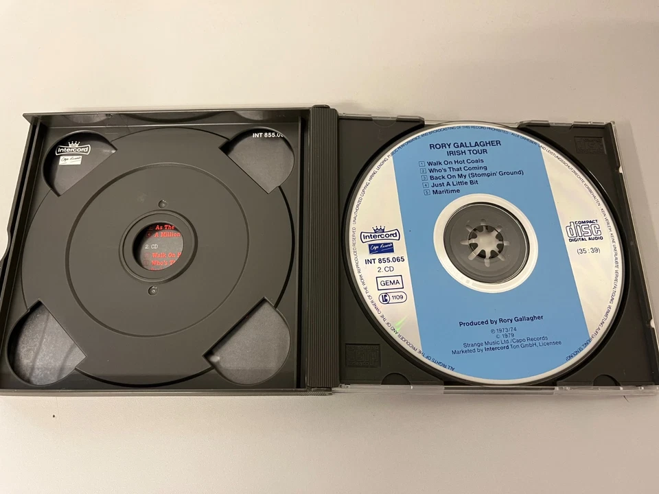 Rory Gallagher – Irish Tour - Doppel CD © 1974/89 (INT 855.065) - Bild 3 von 4