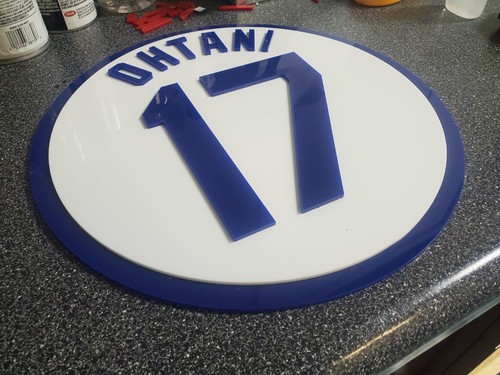 Custom 3D retired numbers set SIGN ART man cave classic NY NEW York apple Mays - Picture 2 of 17