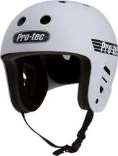 PROTEC FULLCUT CERT MATTE WHITE-S HELMET