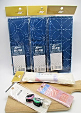 STARTER SET Naska SASHIKO Kit cut cloth Navy ...