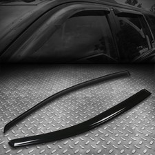For 07-11 Yaris 2dr Xp90 Smoke Tint Window Visor Shadesun Windrain Deflector