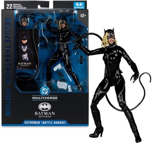 McFarlane Toys - DC Multiverse - Battle Damaged Catwoman (Batman Returns) 7" Act