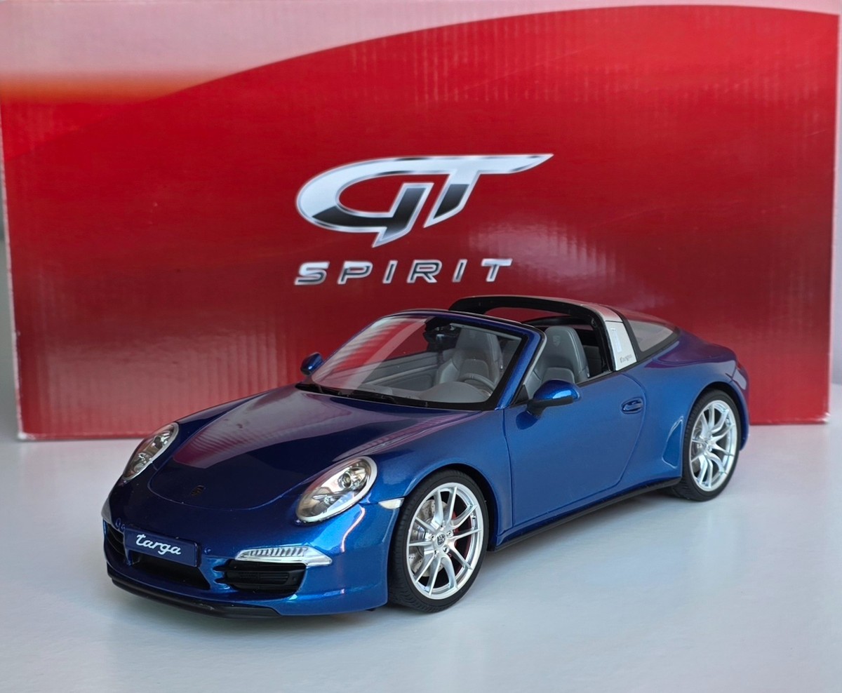 Porsche 911 (991) Targa 4s 2013 Blue 1:18 GT Spirit GT037