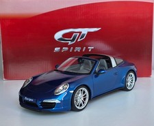 Porsche 911 (991) Targa 4S 2013 Blue 1:18 GT Spirit GT037 Limited Resin Model
