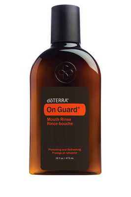 doTERRA On Guard Mouth Rinse Rely On Trust Benefits Daily Routines 473ml NEW