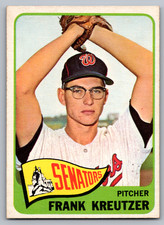1965 TOPPS #371 FRANK KREUTZER SENATORS