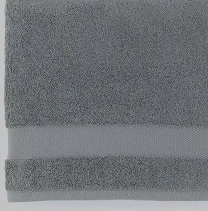 Sferra Bello железа серый ванна простыня большого размера полотенце мягкий расчесанный хлопок 40 x 70» новый - Изображение 2 из 4