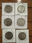 1920 Walking Liberty Half Dollar lot of 6