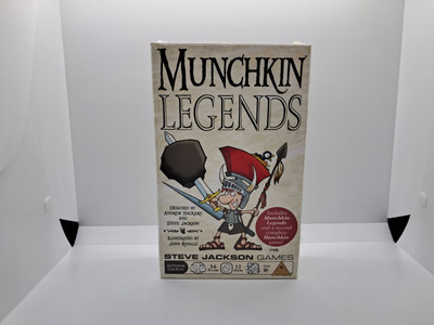 New MUNCHKIN LEGENDS Card Game 1st Edition 1st Printing STEVE JACKSON Sealed