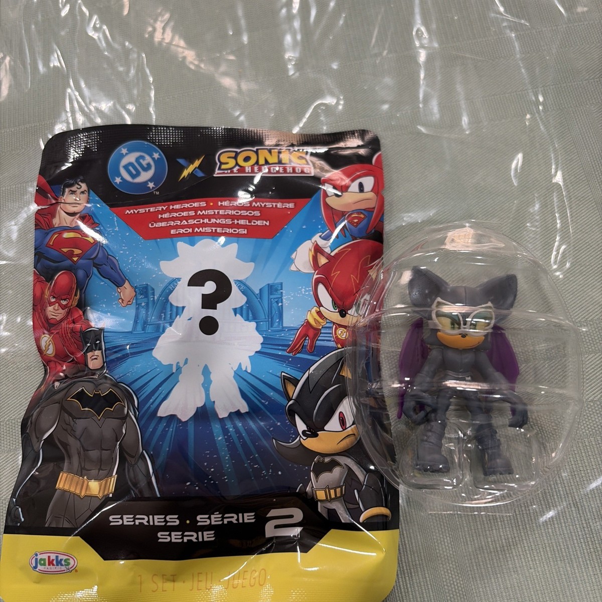 Jakks Pacific Sonic The Hedgehog x DC Rouge Catwoman 2.5” Action