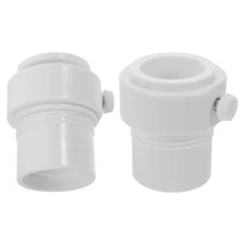 2 Pcs Swimming Pool Umbrella Stabilizer Pole Insert Poolside Adapter